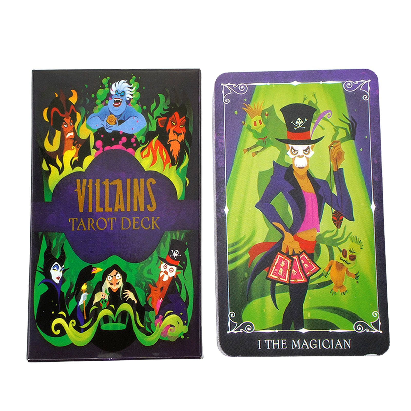 Board Game Villainous - Tarot Orakelkaart Mysterieuze Waarzeggerij Strips Tarotkaart
