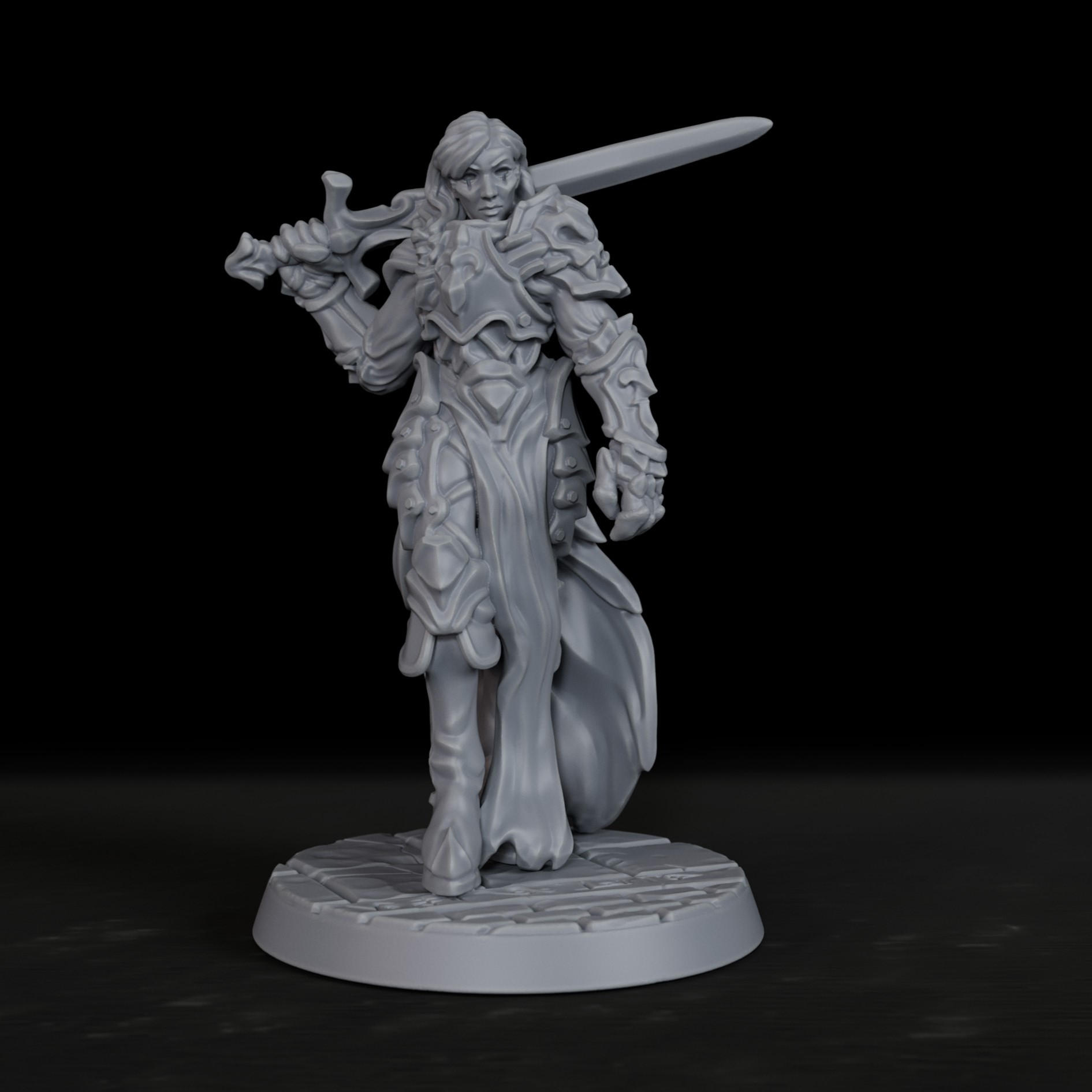 Board Game Villainous - RPG Anti-Paladin miniatuur - Kerstcadeau, fantasy-schurk