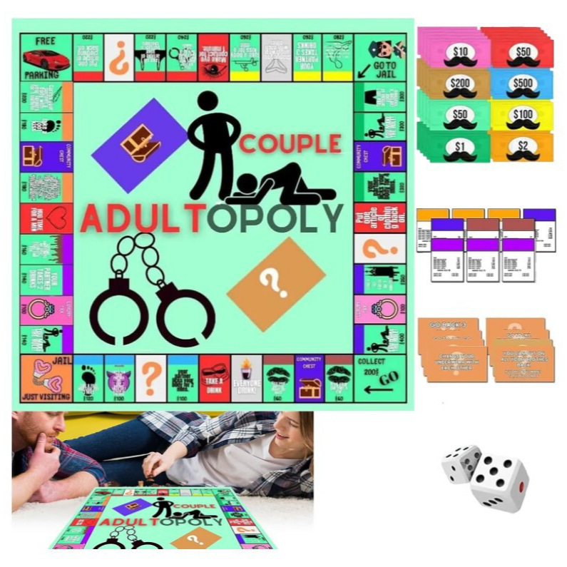 Board Game Festival - Schaakbord Monopoly Party Game voor koppels,