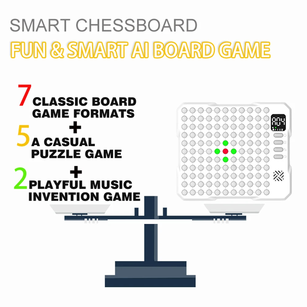 Board Game Zenith - 14-in-1 multifunctioneel smart board game elektronisch
