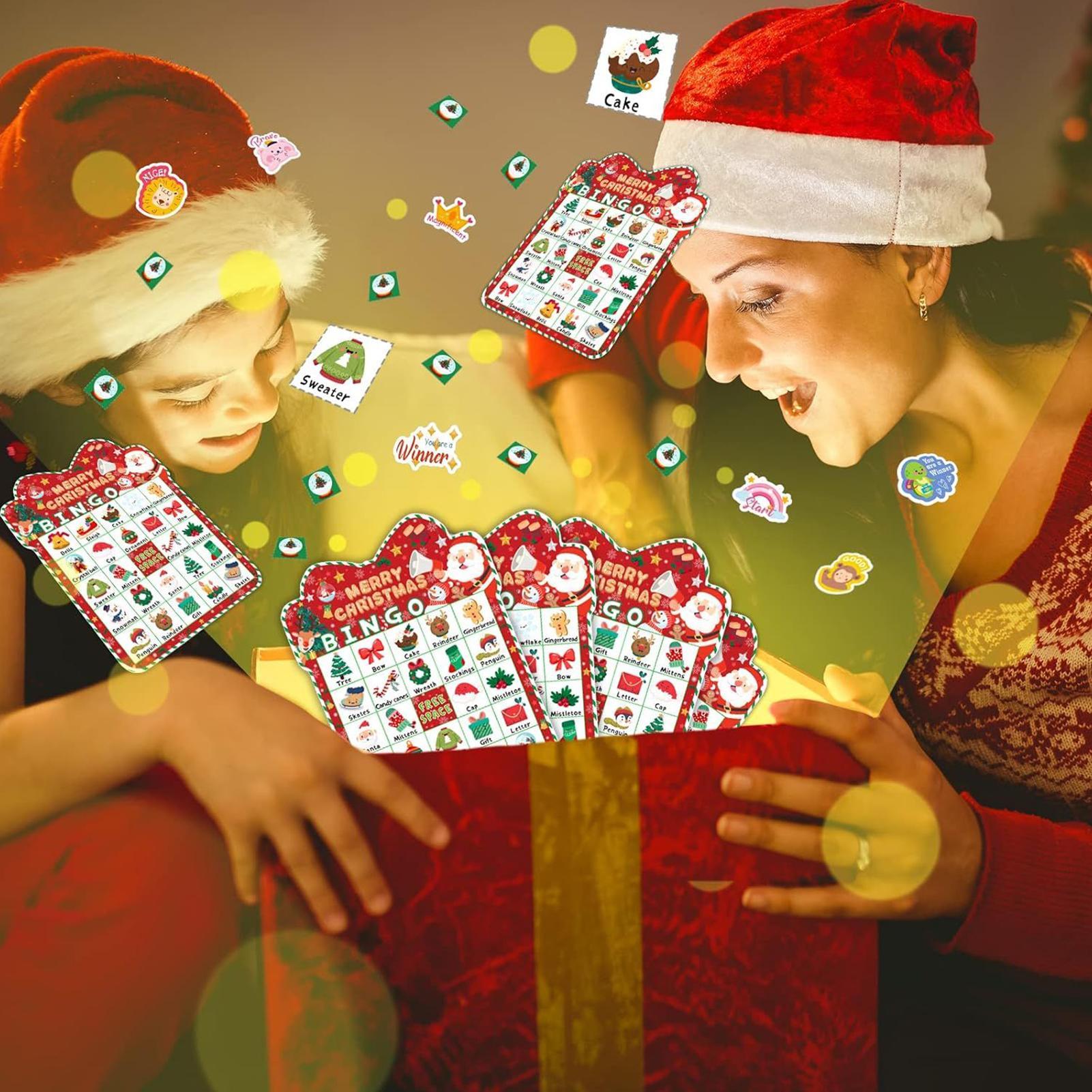 Board Game Festival - Kerst Bingo Kaarten Kinderen Kerst Bingo