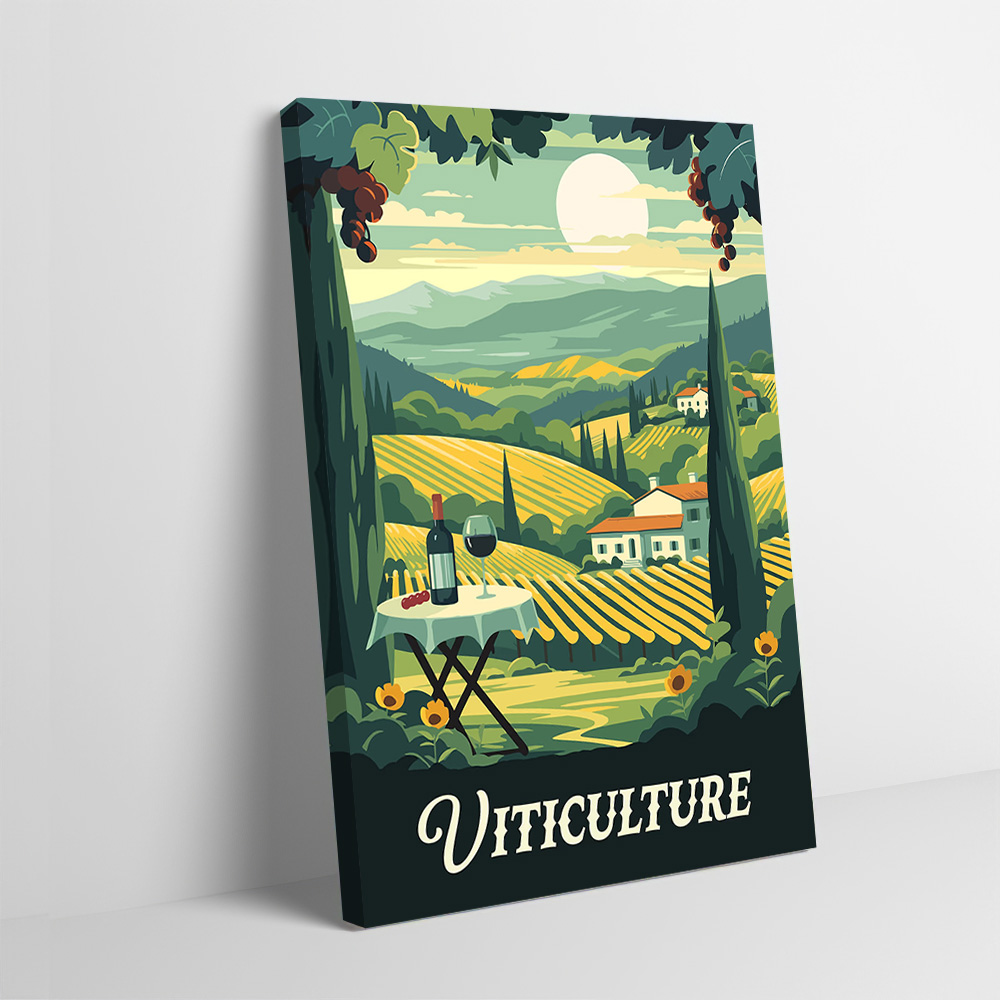 Board Game Viticulture - Viticulture bordspel geïnspireerd printen poster aangepaste