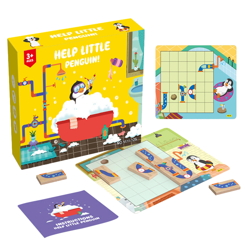 Board Game Qwirkle - Kid Doolhof Jigsaw Speelgoed Logisch Denken