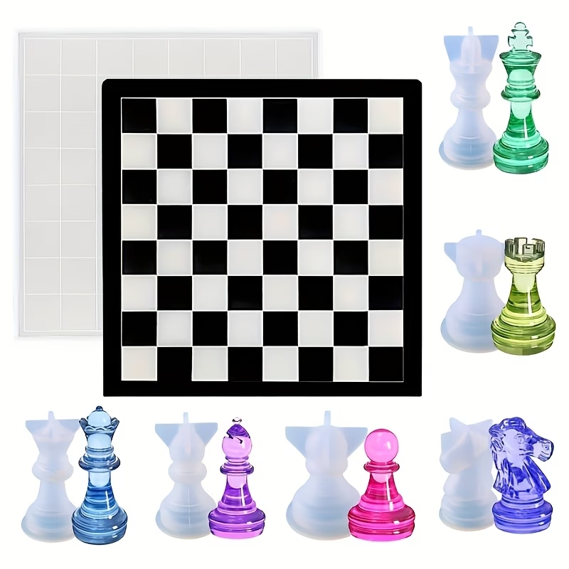 Board Game Diy - Topkwaliteit 2026 Nieuwe Schaak Siliconen Molds