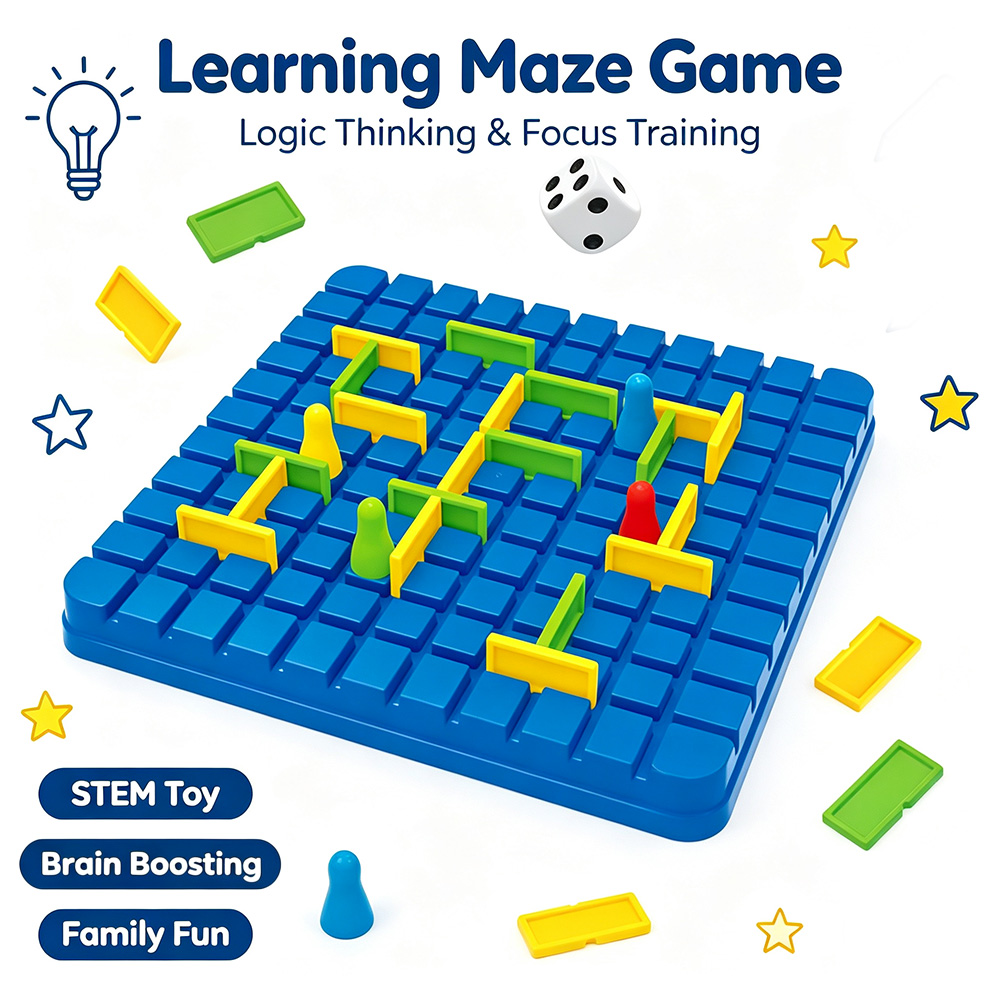 Board Game Qwirkle - Breakout Maze Barrier Blocking Strategy Bordspel,