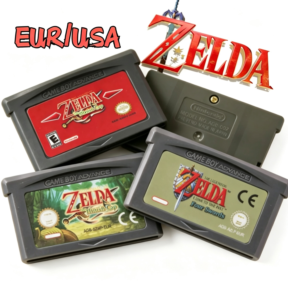 Board Game Zelda - Hot Zelda GBA Game Card Cartridge