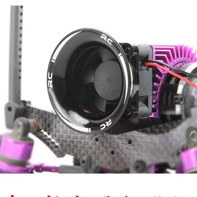 Tamiya Model Rc Car - Aluminium luchtkanaal metalen ventilatorafdekking beter voor