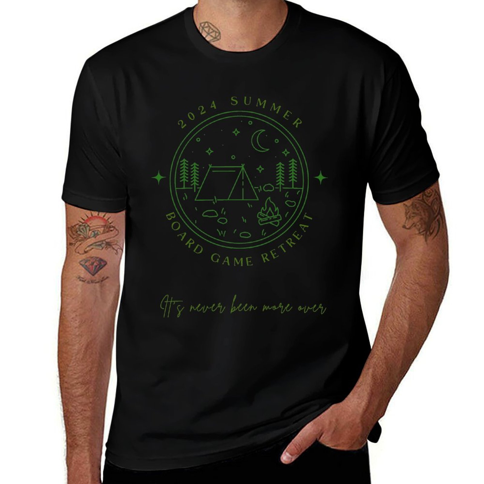 Board Game Festival - 2024 Zomer Board Game Retreat T-shirt