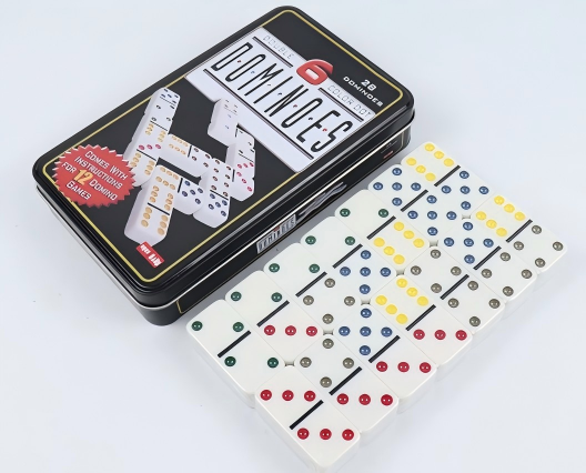 Board Game Family - ElegantMahj Dubbele Zes Domino Set voor