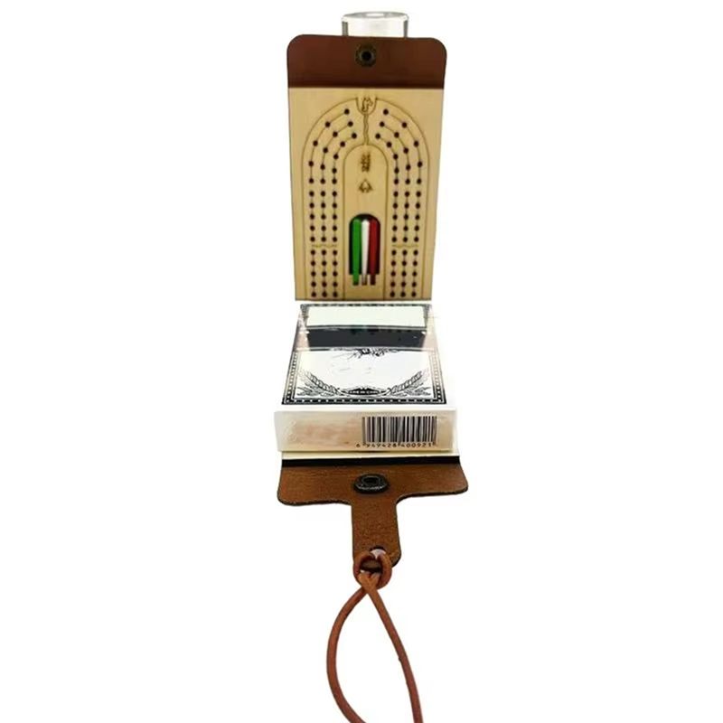 Board Game Fun - A71Z Opvouwbare Cribbage Bordspelset Leuk Tafelspel