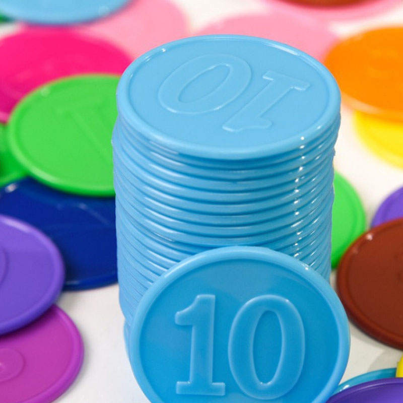 40PCS Poker Chips Met Nummers  - Board Game Zenith recensie en prijs