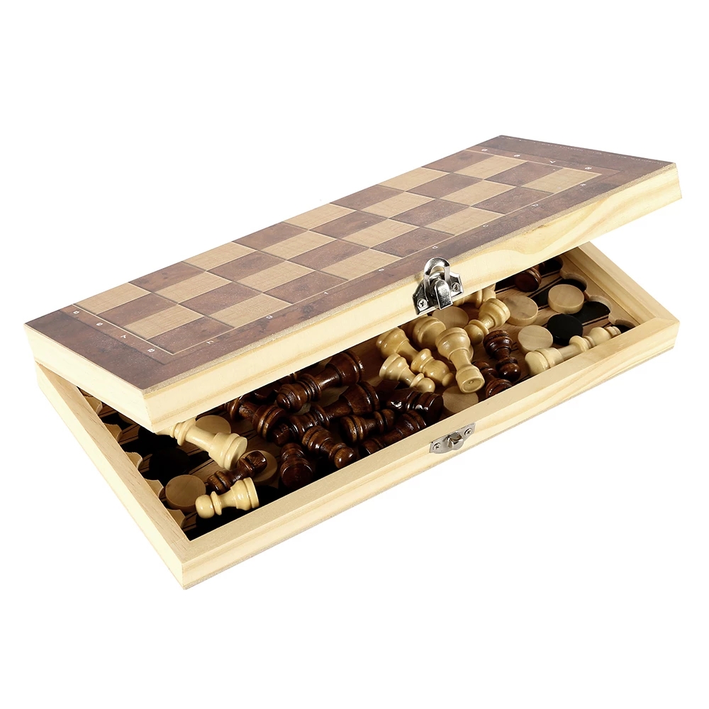 3-in-1 schaakbord, opvouwbaar  - Board Game Zenith recensie en prijs