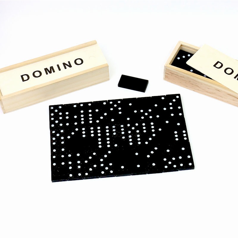 28-delige zwarte dominostenen  - Board Game Monopoli recensie en prijs