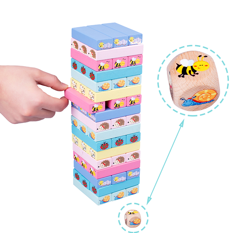 Nummer Dier Houten Blokken Spe - Board Game Jenga recensie en prijs