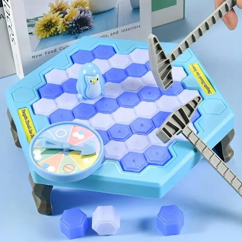 Bespaar pinguïn kloppend ijssp - Board Game Jenga recensie en prijs