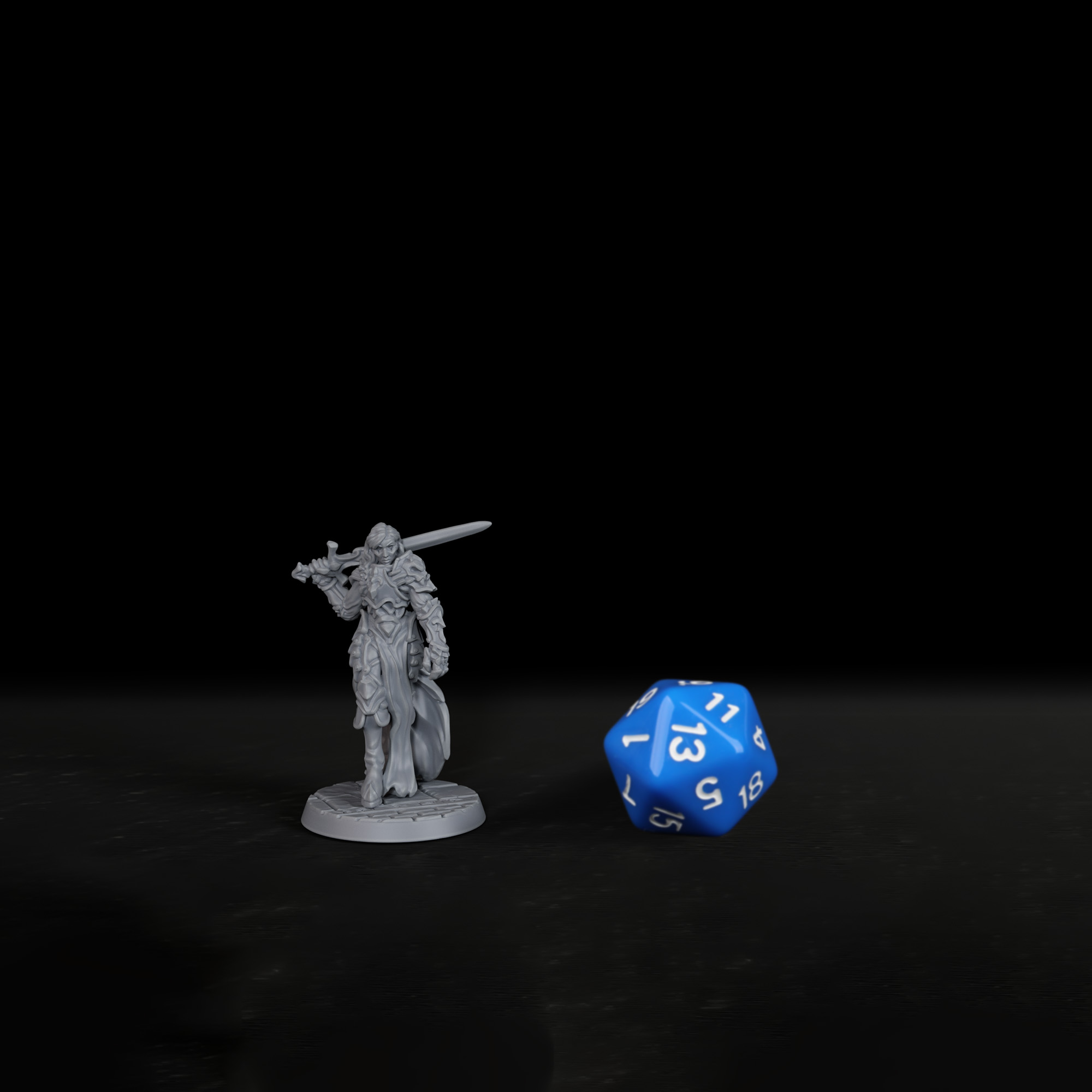 RPG Anti-Paladin miniatuur - K - Board Game Villainous recensie en prijs
