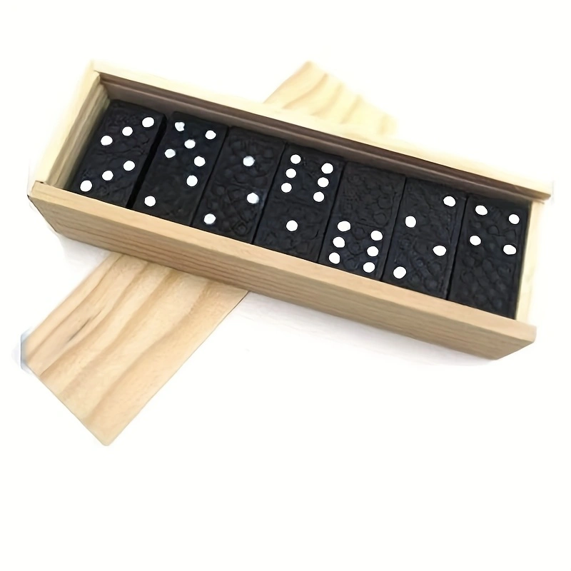 28 stks/doos Mini Houten Domin - Board Game Monopoli recensie en prijs