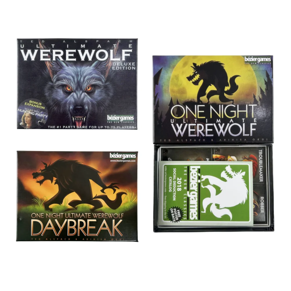 One Night Ultimate Werewolf Ca - Board Game Villainous recensie en prijs