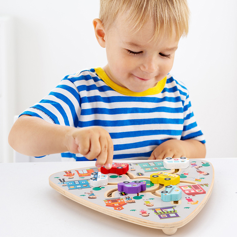 Kinderen Montessori Doolhofbor - Board Game Qwirkle recensie en prijs