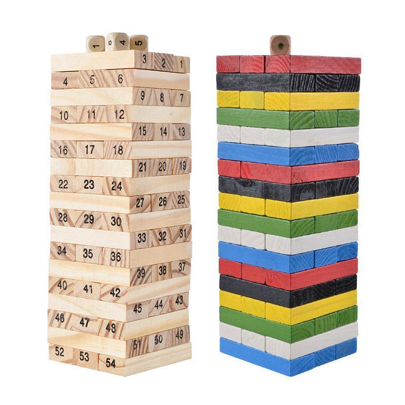 Houten stapeltorenspel Interac - Board Game Jenga recensie en prijs