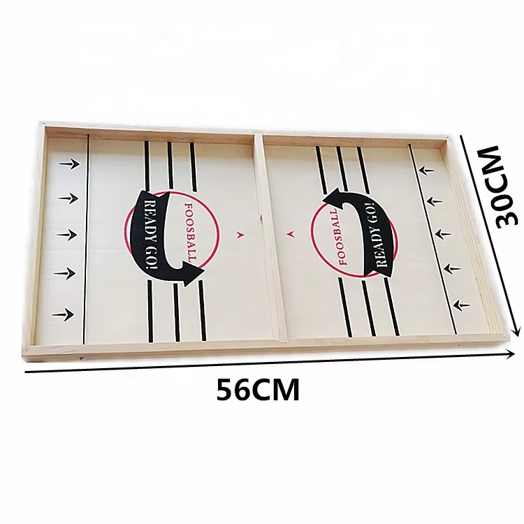 2-in-1 houten ijshockey & scha - Board Game Family recensie en prijs