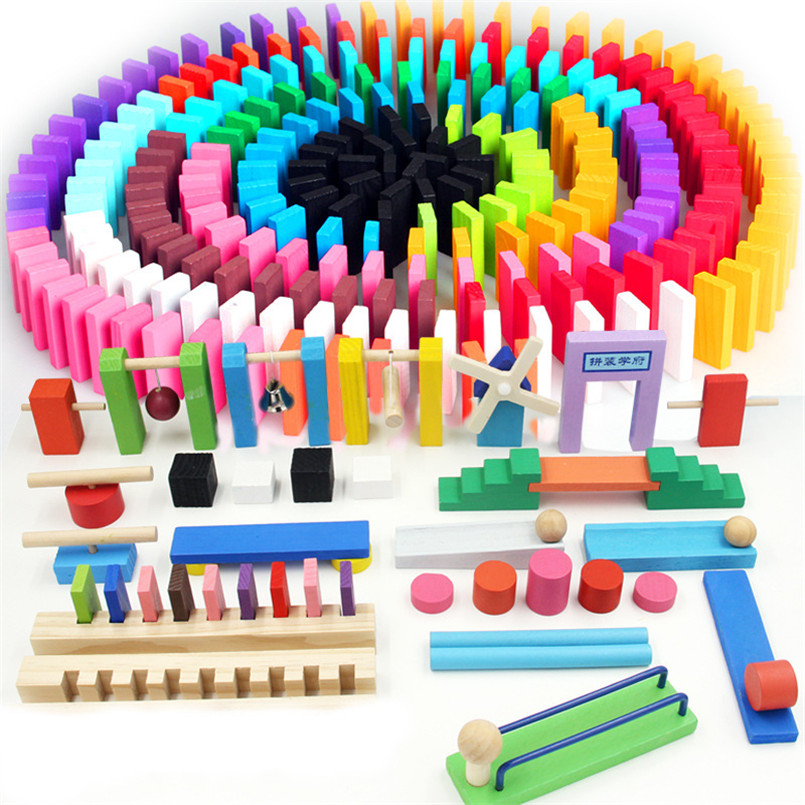 Kinderen Houten Domino Speelgo - Board Game Monopoli recensie en prijs