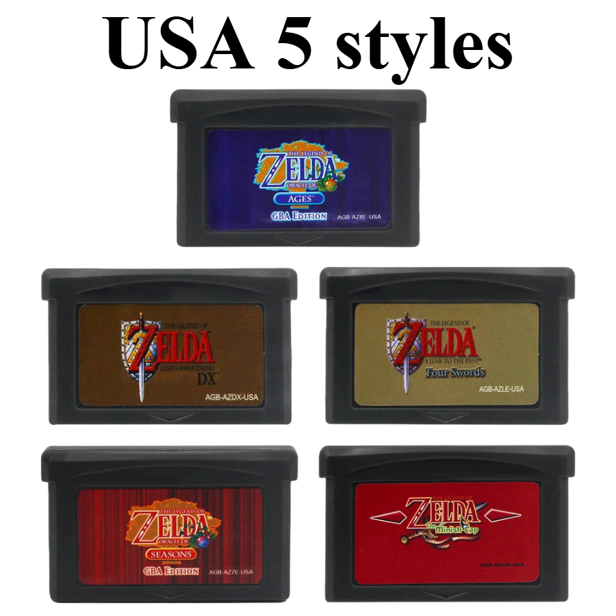 32-bit video GBA-gamecartridge - Board Game Zelda recensie en prijs