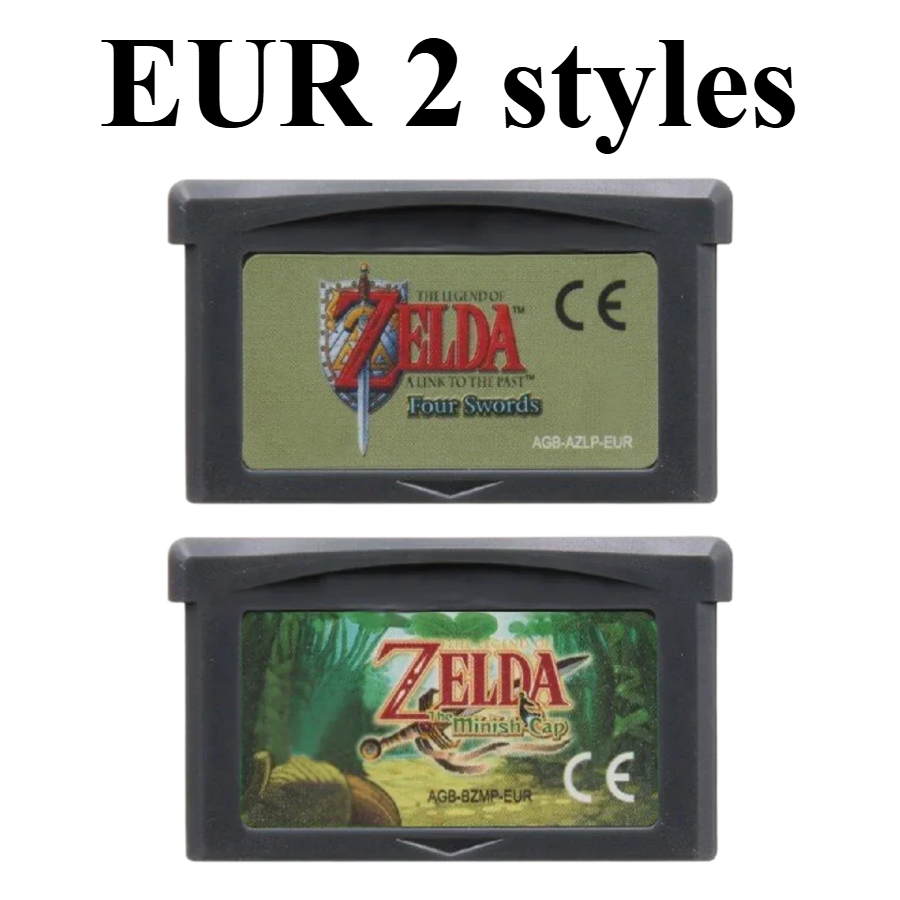 32-bit video GBA-gamecartridge - Board Game Zelda recensie en prijs