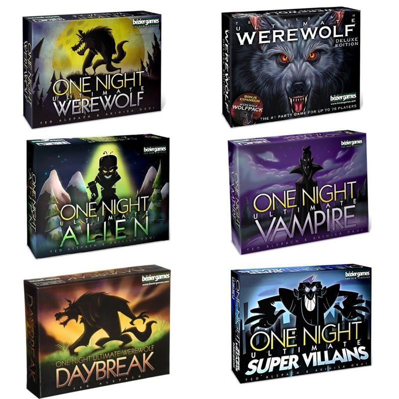 Partyspel One Night Ultimate W - Board Game Villainous recensie en prijs