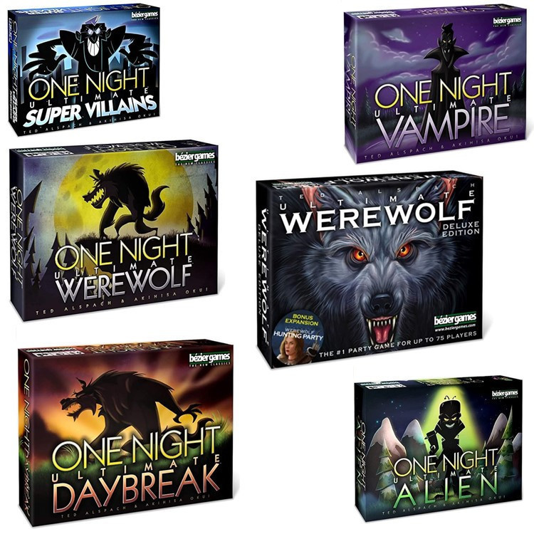 Partyspel One Night Ultimate W - Board Game Villainous recensie en prijs