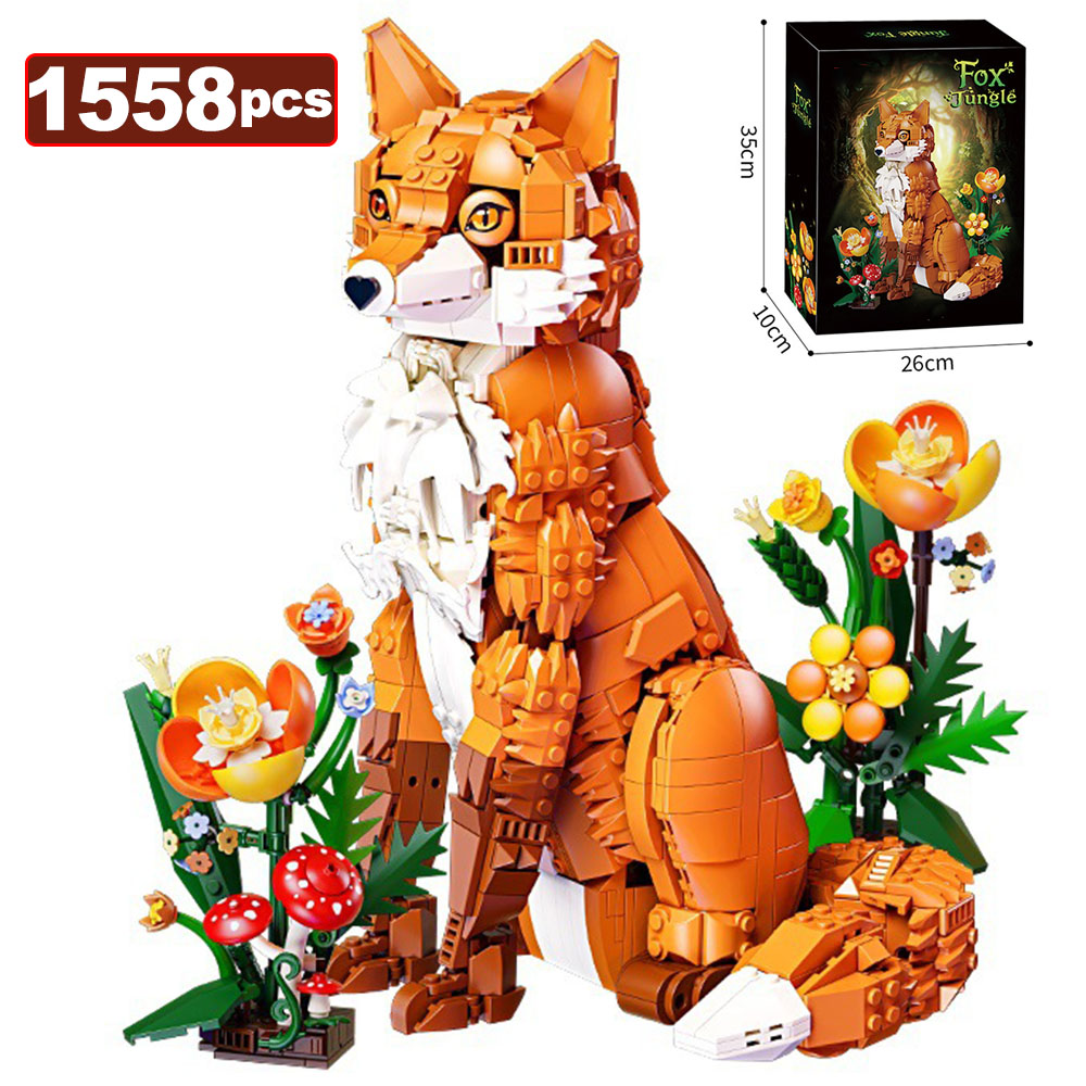 1558PCS MOC Jungle Fox Model B - Lego Set Creator recensie en prijs