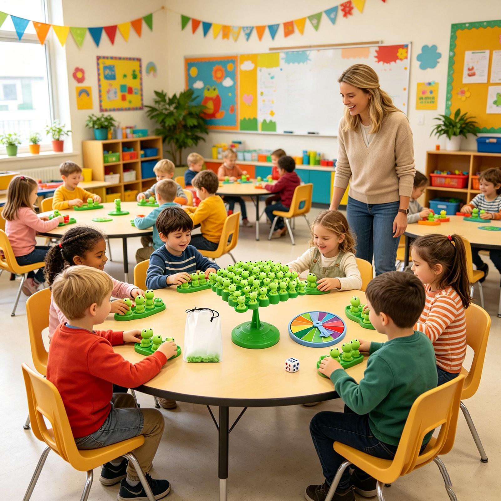 Kinderen Kikker Balans Boom Bo - Board Game Electronic Table recensie en prijs