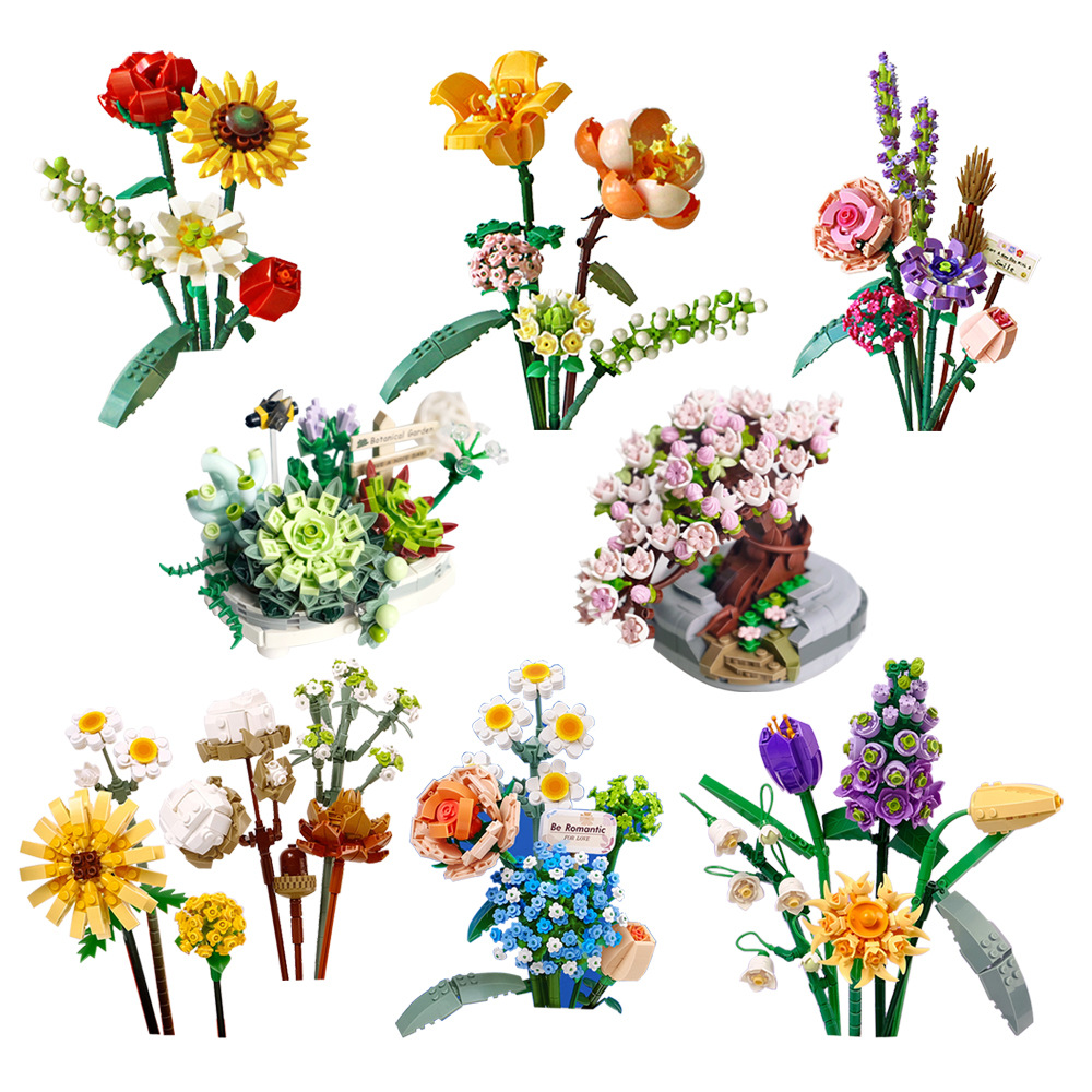 Romantische Rozen Bloemen Zonn - Lego Set Creator recensie en prijs