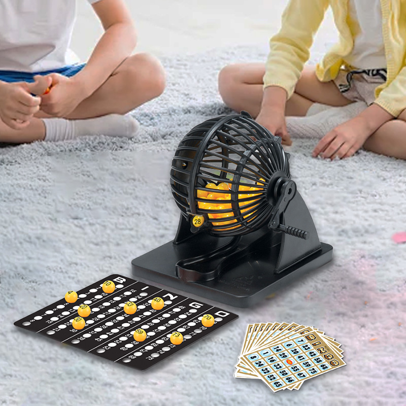 Bingo Loterij Machine Kooi Swe - Board Game Electronic Table recensie en prijs