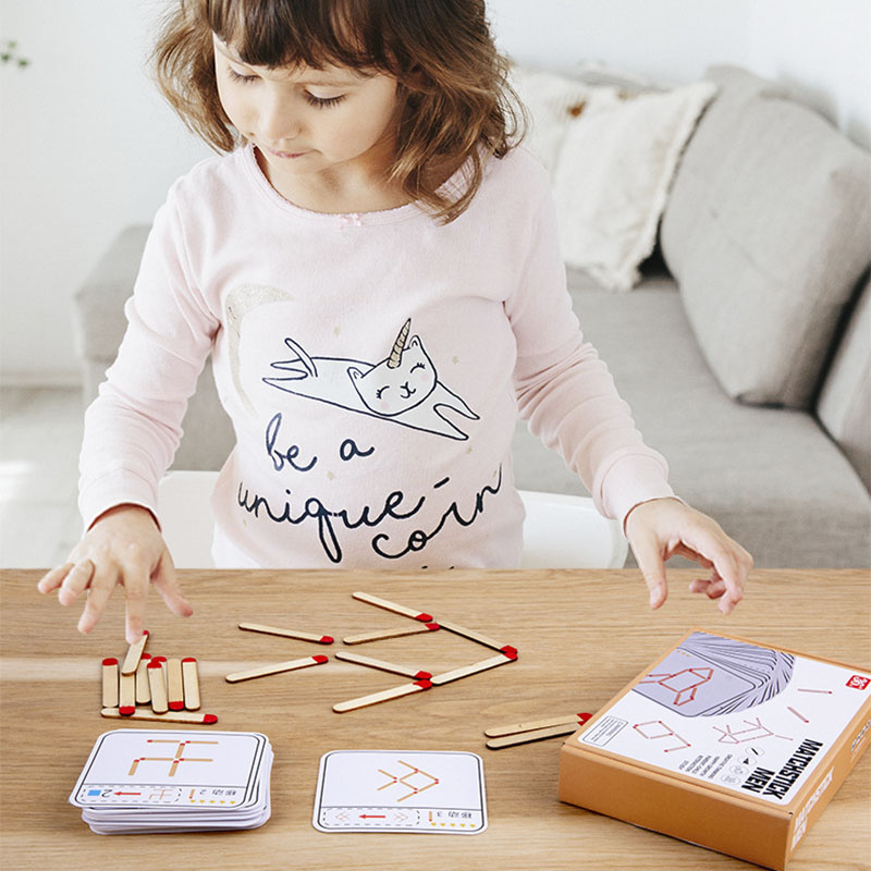 Montessori Matches Puzzels Spe - Board Game Fun recensie en prijs