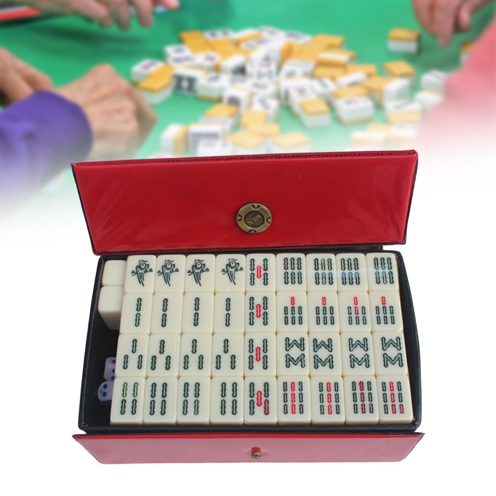 Draagbare Complete Mahjong Spe - Board Game Jenga recensie en prijs