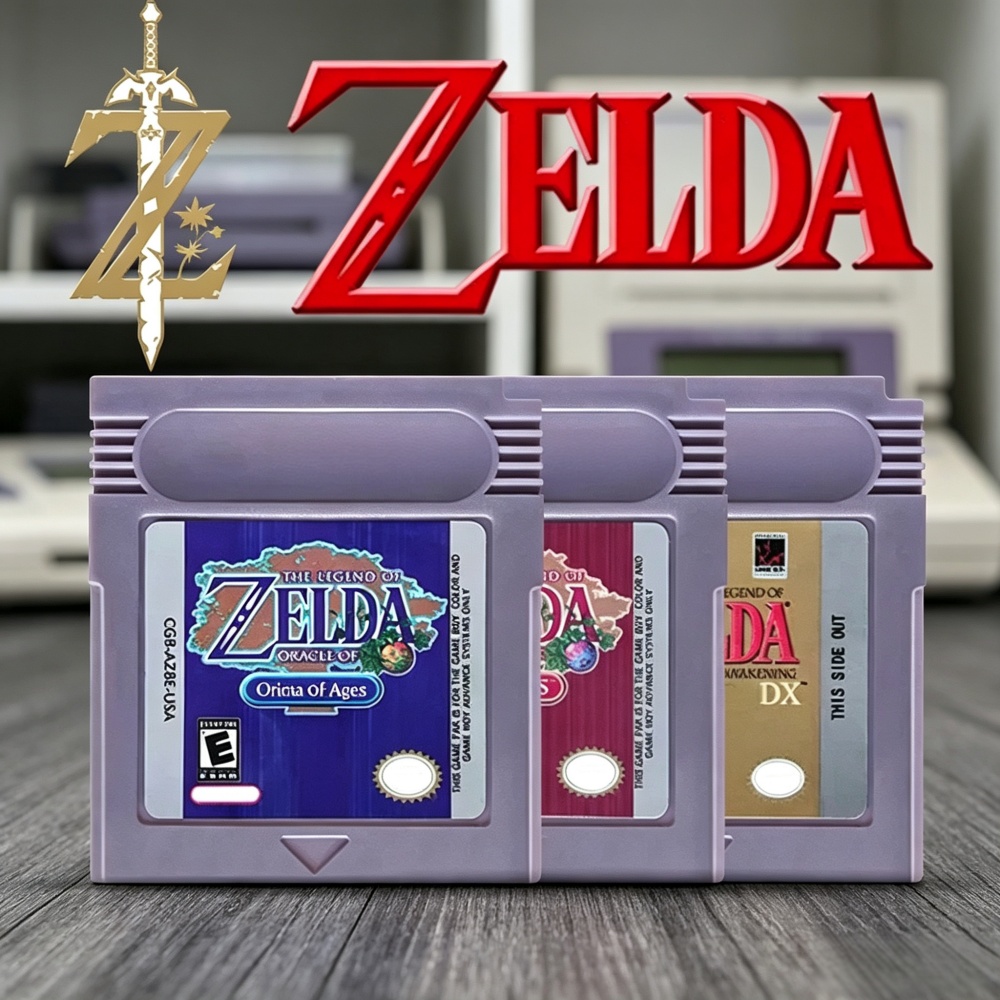 3 Styles USA Zelda GBC 16-bit  - Board Game Zelda recensie en prijs