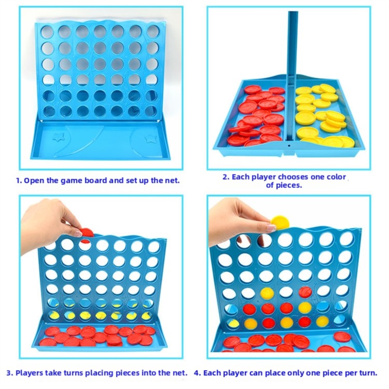 3D Vier-op-een-rij bordspel vo - Board Game Fun recensie en prijs