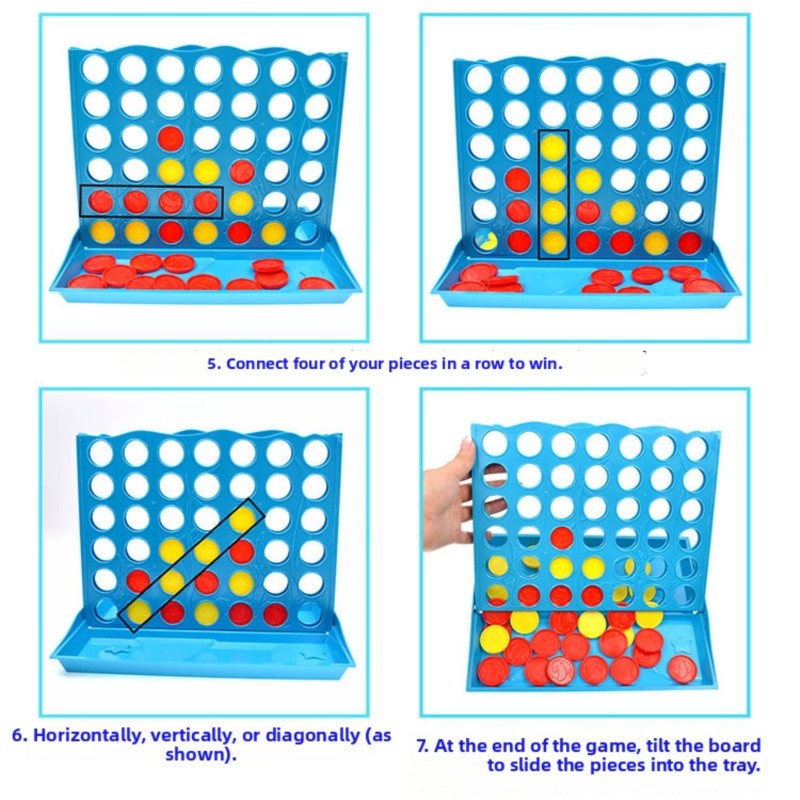 3D Vier-op-een-rij bordspel vo - Board Game Fun recensie en prijs