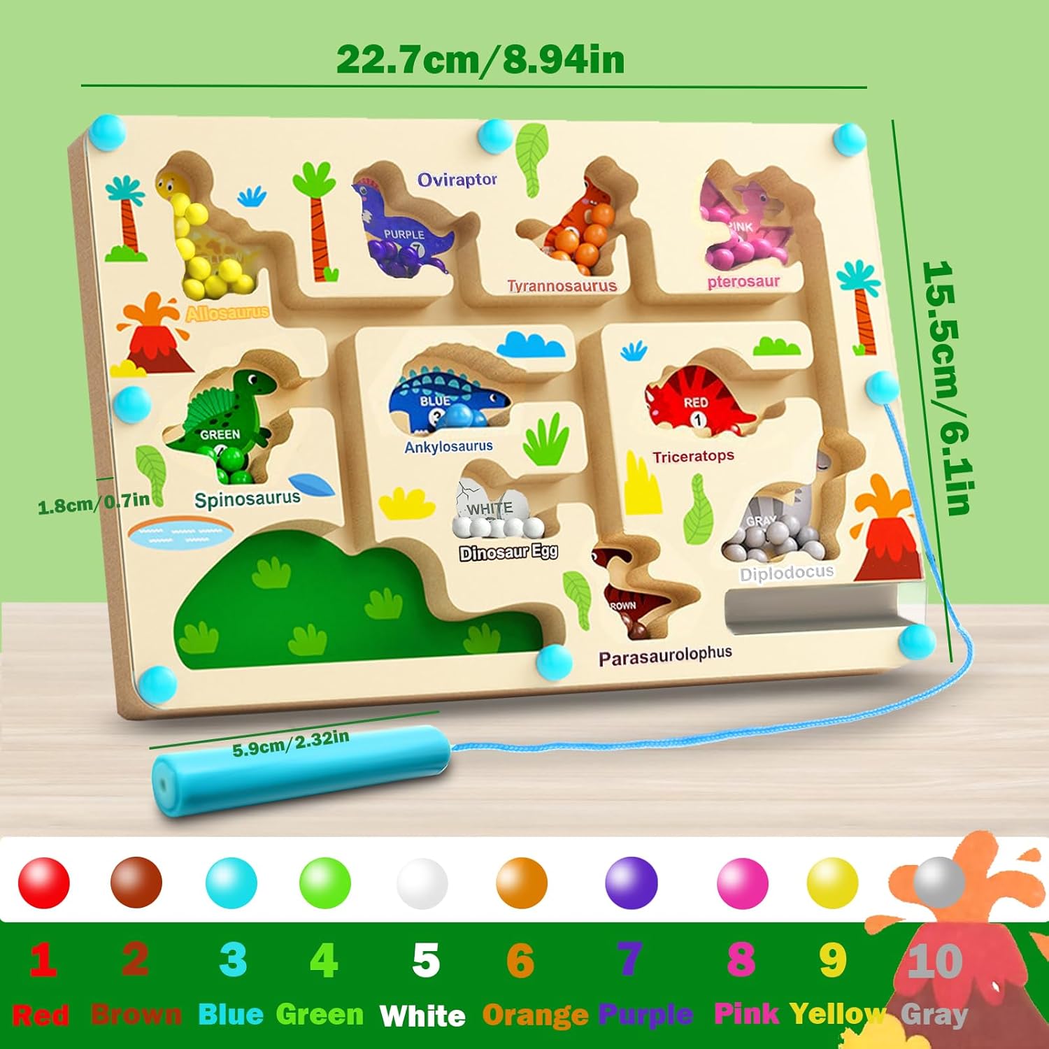 Magnetische kleur en nummer do - Board Game Qwirkle recensie en prijs