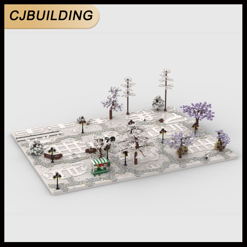 Winter Dorp Display Basis voor - Lego Set Creator recensie en prijs