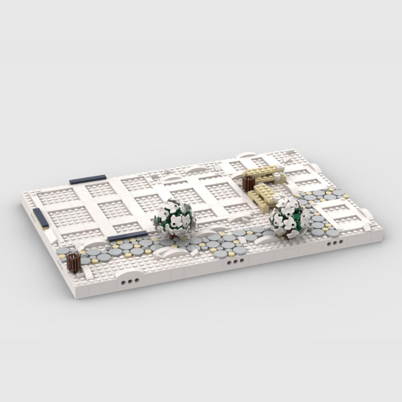 Winter Dorp Display Basis voor - Lego Set Creator recensie en prijs