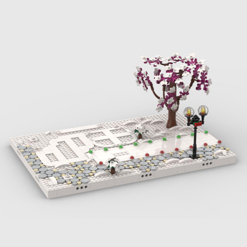 Winter Dorp Display Basis voor - Lego Set Creator recensie en prijs