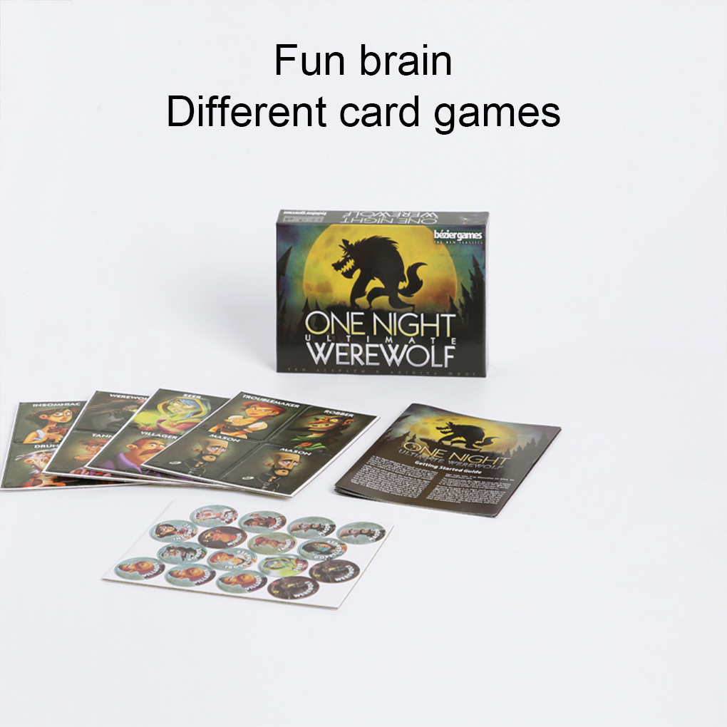 One Night Ultimate Weerwolfkaa - Board Game Villainous recensie en prijs