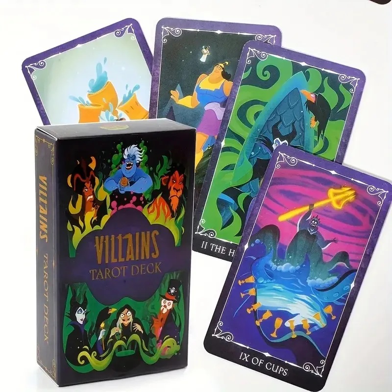 78 stks Schurken Tarot Decks H - Board Game Villainous recensie en prijs