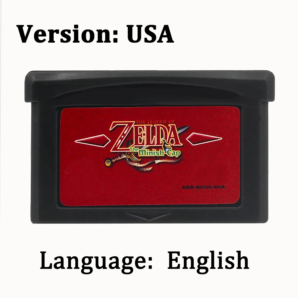 GBA Game Cartridge 32-bit vide - Board Game Zelda recensie en prijs