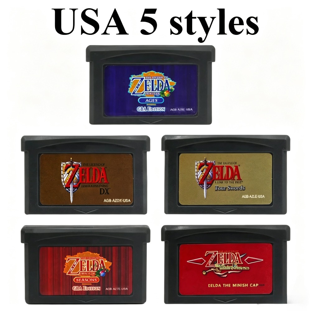 32-bits video GBA-gamecartridg - Board Game Zelda recensie en prijs