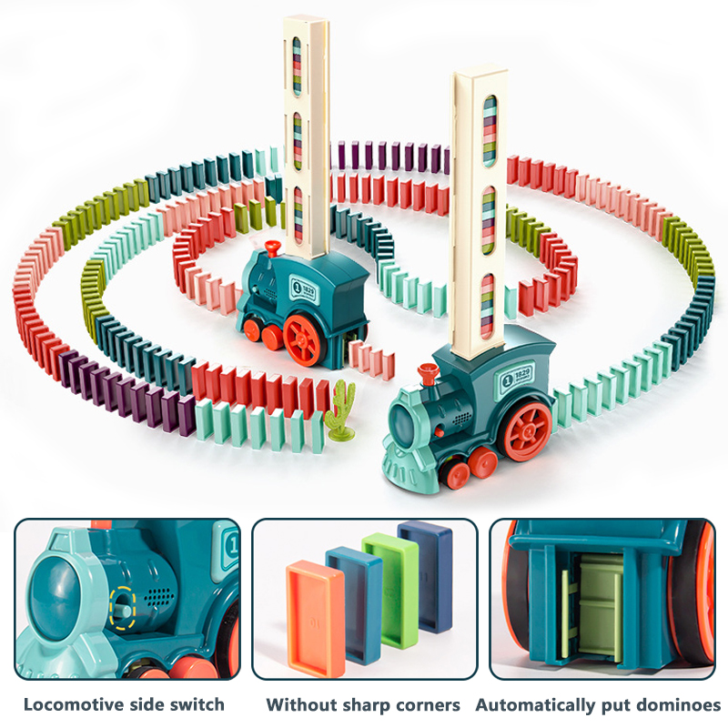 Automatische dominotrein Elekt - Board Game Monopoli recensie en prijs