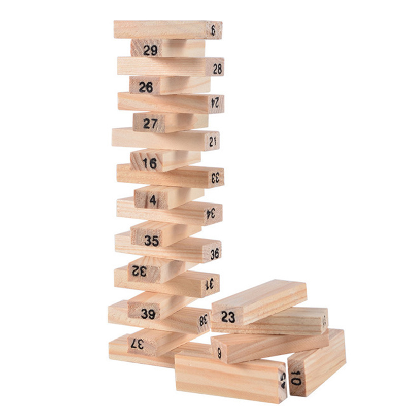 54 stuks bouwstenen speelgoed  - Board Game Monopoli recensie en prijs