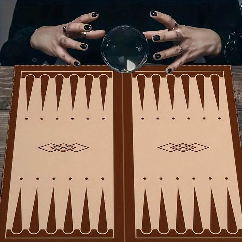 1pc Bruin Backgammon Bord Gedr - Board Game Zenith recensie en prijs